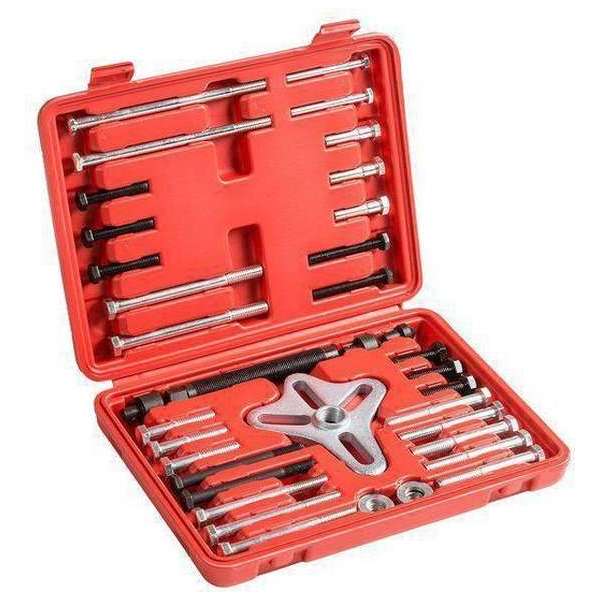 Universele trekkerset 46 onderdelen vliegwiel trekker puller set kit stuurwielen 401325