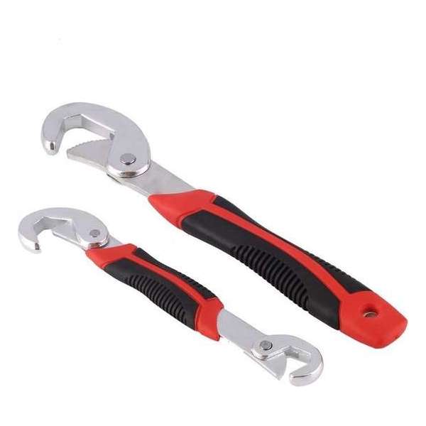 Universele sleutel - 2 stuks - sleutelset - wrench key universal - multi wrench - rubberen handvat