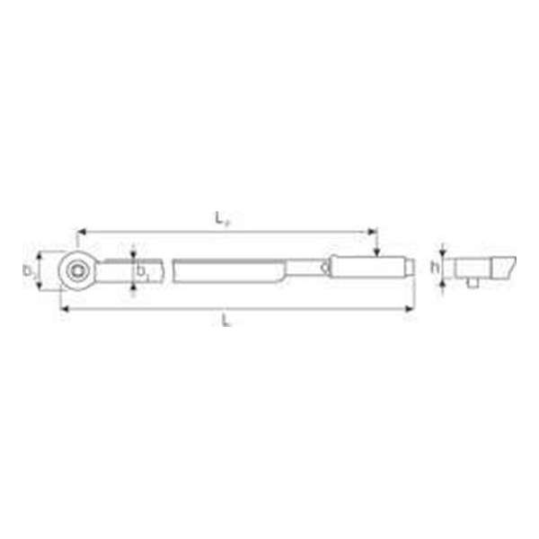 Stahlwille 721NF/80 50200081 Torque wrench Ratcheting 3/4 (20 mm)