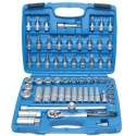 Dopsleutelset - Doppen set 6 kant -  6mm - 24mm en Super Lock 8mm tot 19mm - 3/8 - 61 delig BGS 2229