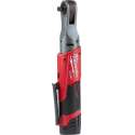 Milwaukee M12 FIR38-201B 12V Li-Ion accu Subcompactratelsleutel set (1x 2Ah accu) in tas - 3/8" - koolborstelloos