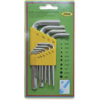 JBM Tools | Set van 10 Inbus Sleutels |