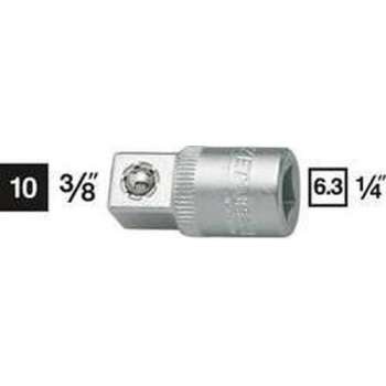 Hazet 858-1 Dopsleuteladapter Aandrijving 1/4 (6.3 mm) Uitvoering 3/8 (10 mm) 26.5 mm 1 stuk(s)