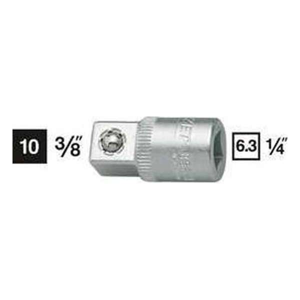 Hazet 858-1 Dopsleuteladapter Aandrijving 1/4 (6.3 mm) Uitvoering 3/8 (10 mm) 26.5 mm 1 stuk(s)