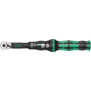 Wera Click-Torque A 6 05075605001 Momentsleutel Met omschakelbare ratel 1/4 (6.3 mm) 2.5 - 25 Nm