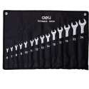 Combinatiesleutelsets 14 delig - in etui - Deli Tools EDL130014A