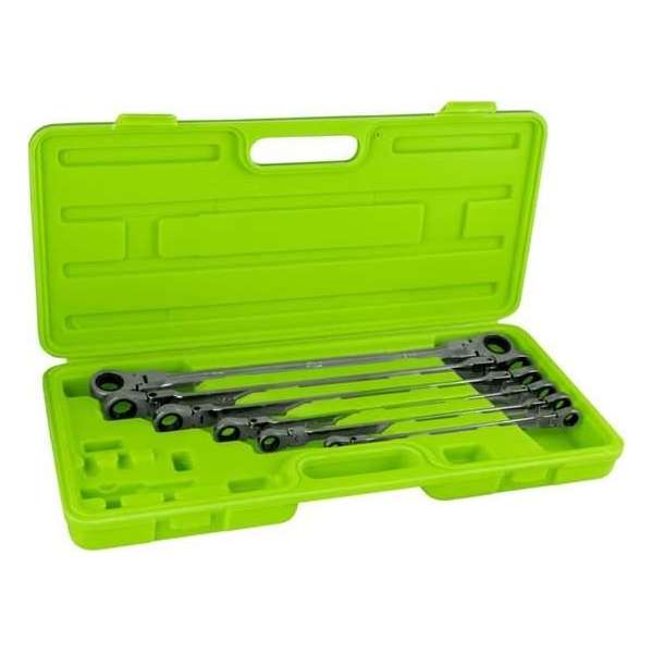 JBM Tools | Set van 6 flexibele ratelsleutels