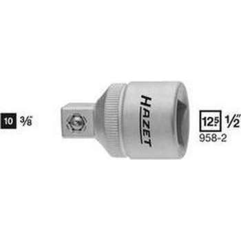 Hazet 958-2 Dopsleuteladapter Aandrijving 1/2 (12.5 mm) Uitvoering 3/8 (10 mm) 36 mm 1 stuk(s)