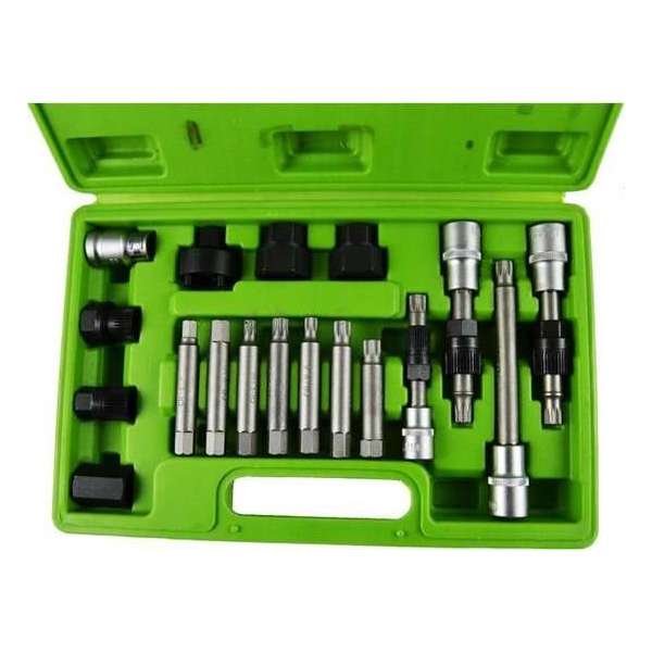 JBM Tools | Combi doppenset 6 Kant doppen 18-Delig