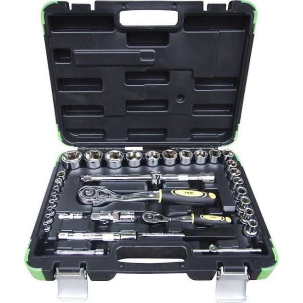 JBM Tools |Doppenset 35-Delig | 1/2 - 1/4 |