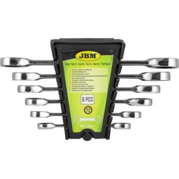 JBM Tools | Ring/Ratelsleutel set  - 6 Delig |