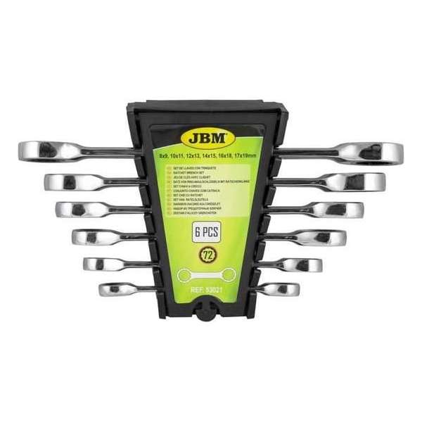 JBM Tools | Ring/Ratelsleutel set  - 6 Delig |