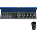 Zware professionele doppenset 14 delig, 1/2" - Normex