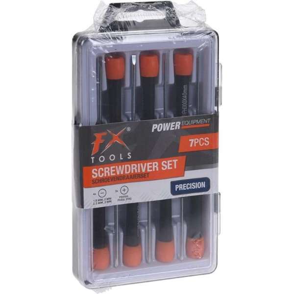 FX Tools precisie schroevendraaierset - 7 Stuks