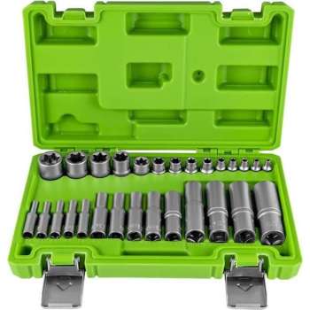 JBM Tools | Set van torx-doppen, 28-delig