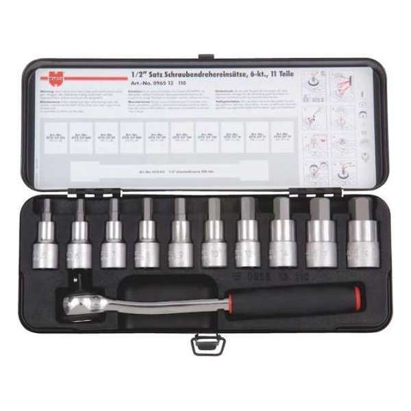 WURTH 1/2 INCH DOPSLEUTEL ASSORTIMENT