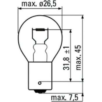 JBM Tools | Obn lamp (2p) 12v 21/5w bay15d