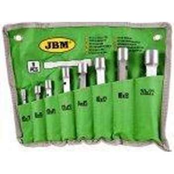 JBM Tools | SET VAN PIJPMOERSLEUTELS, 8-DELIG