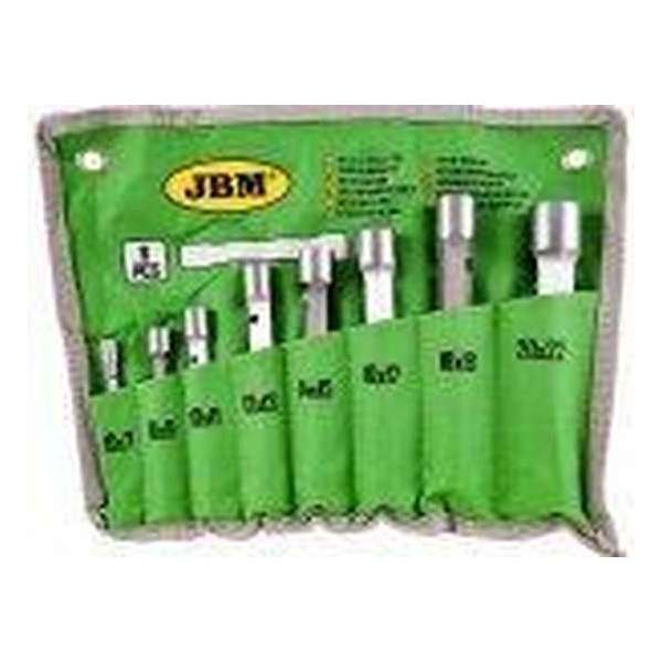 JBM Tools | SET VAN PIJPMOERSLEUTELS, 8-DELIG