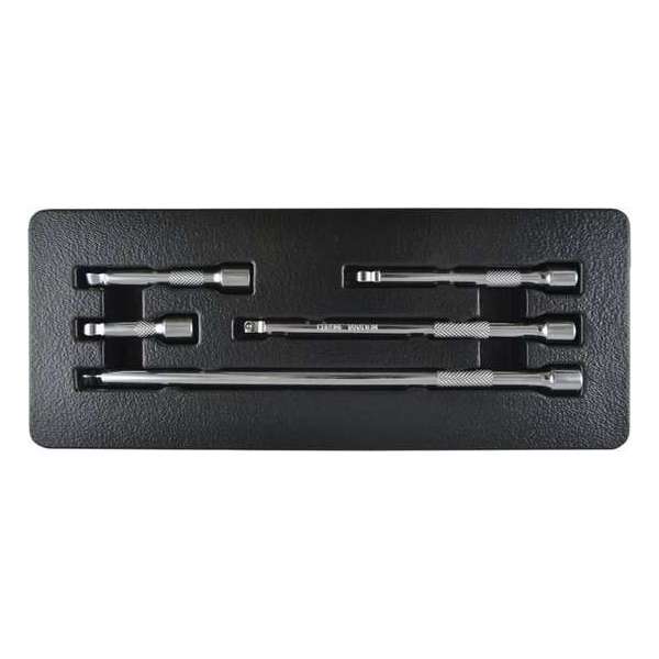 JBM Tools | SET VAN 1/4" VERLENGSTUKKEN MET GEWONE EN AFGERONDE UITEINDE