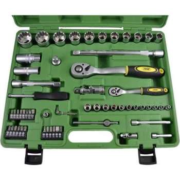 JBM Tools | Doppen set 1/4" en 1/2", 61-delig