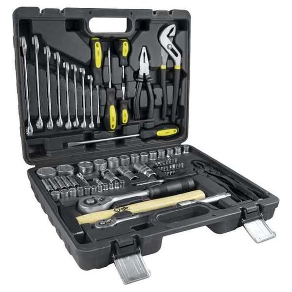 JBM Tools | SET VAN ZESKANTE DOPPEN, 72-DELIG