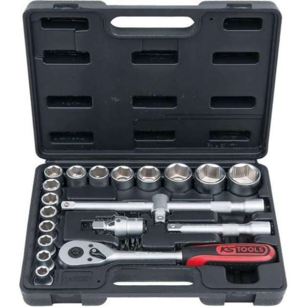 KS Tools doppendoos bit set (20 stuks 1/2-Inch)