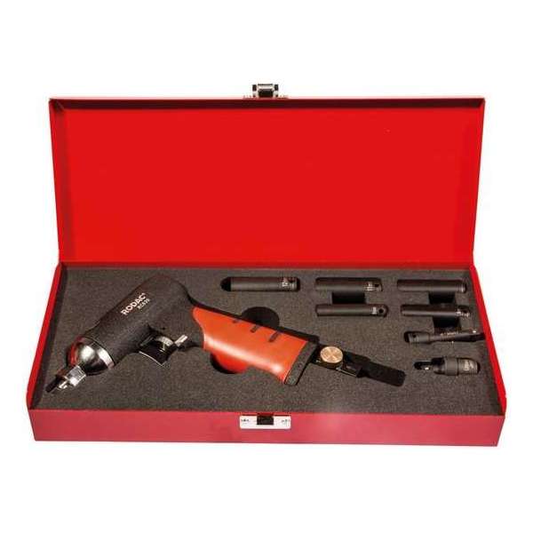 RODAC Pneumatische slagmoersleutel set 1/4" 40 Nm RC630BC