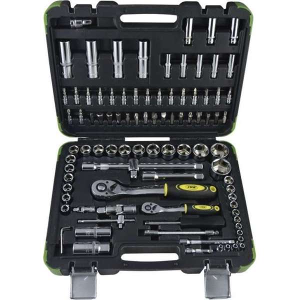 JBM Tools | Set van zeskante doppen, 94-delig