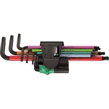 Wera 05022534001 7-delige Multicolour Inbussleutelset - 1,5-6mm