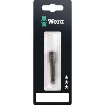 Wera 869/4 M 05073501001 Dopsleutel-machinebit 6 mm Aandrijving 1/4 (6.3 mm) Uitvoering Inbusdop 50 mm 1 stuk(s)