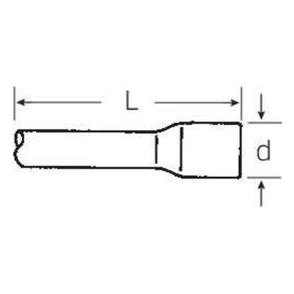 Stahlwille 559/16 15010002 Dopsleutelverlenging Aandrijving 3/4 (20 mm) Uitvoering 3/4 (20 mm) 400 mm 1 stuk(s)