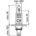 JBM Tools | H1 obn lamp 12v 55w