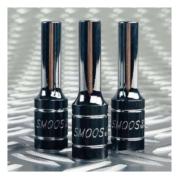 Smoos® Losse diepe torx dop E8 met 3/8 opname - 3 stuks