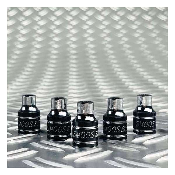 Smoos® Losse 12 kants dop 6 mm met 3/8 opname - 5 stuks