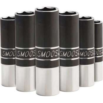 Smoos® Losse dop 11 mm extra lang met 1/4 opname - 6 stuks