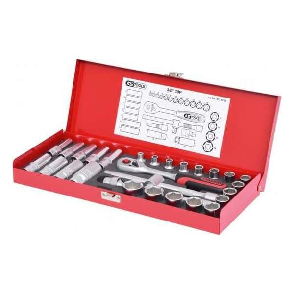 KS Tools 3/8 dopsleutelset 30-dlg 917.4031