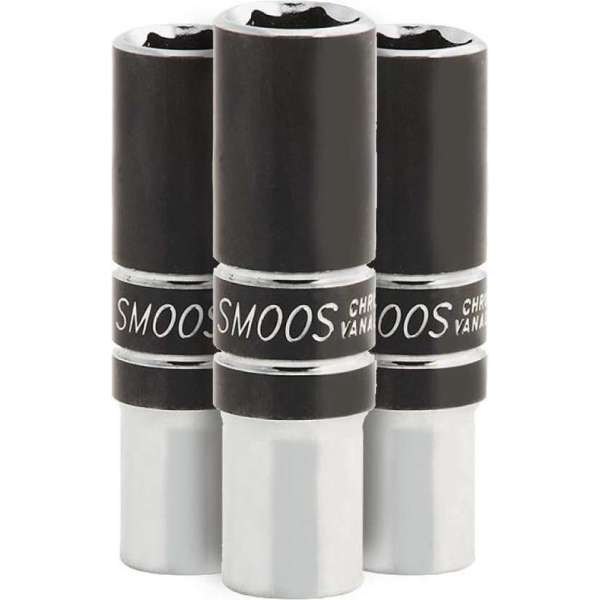 Smoos® Losse dop 20 mm extra lang met 3/8 opname - 3 stuks