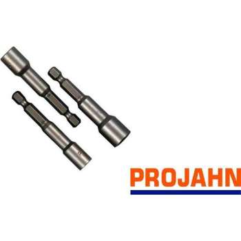 Magnetische Dopsleutelset opname 1/4"  3 stuks - inch 1/4" · 3/8" · 5/16"  ''Projahn''