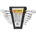 Topex Steek/Ringsleutelset 6-17mm Spline Kop Te Gebruiken Voor Meerdere Soorten Bouten