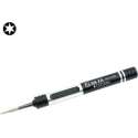 Torx T3 Professionele Schroevendraaier  | Zwart / Black