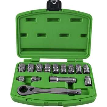 JBM Tools | SET VAN DOPPEN (MET DOPPEN VOOR NAGELS). 15-DELIG