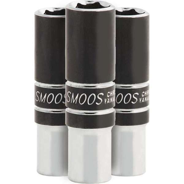 Smoos® Losse dop 21 mm extra lang met 3/8 opname - 3 stuks