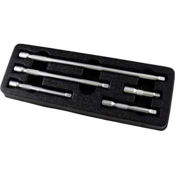 JBM Tools | SET VAN 1/4" VERLENGSTUKKEN MET GEWONE EN AFGERONDE UITEINDE