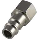 JBM Tools | Snelkoppelingsconnector met buitenste draad, euro - 1/4" binnendraad (2 stuk)