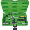 JBM Tools | Doppen set 1/4", 36-delig