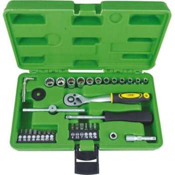 JBM Tools | Doppen set 1/4", 36-delig