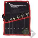 Seneca Inch steekringsleutel set, 7 delig, 1/4, 5/16, 3/8, 7/16, 1/2, 9/16 en 5/8 duims