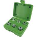 JBM Tools | SET VAN VERZEGELDE TORX-BITS MET EEN UITSPARING 1/2". 6-DELIG