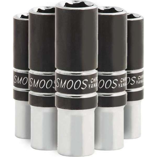 Smoos® Losse dop 7 mm extra lang met 3/8 opname - 5 stuks